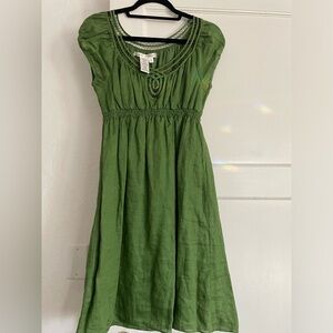Max Studio green dress